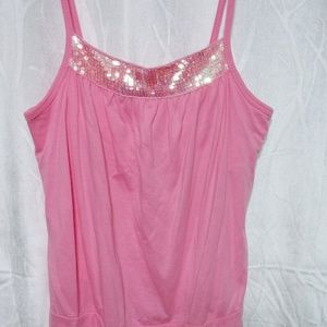 Sideout Shelf Bra Cami Tank Top Size 14 Junior